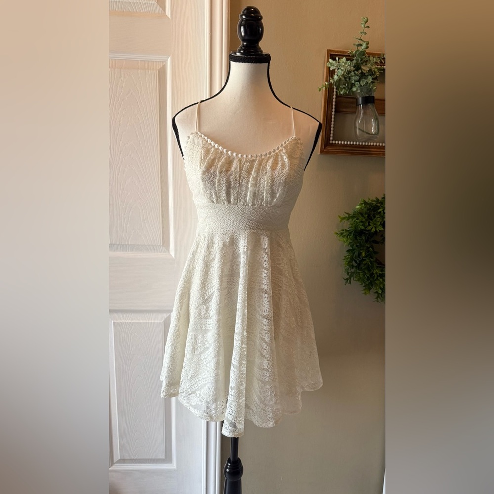 White Dress NWT Adult Small